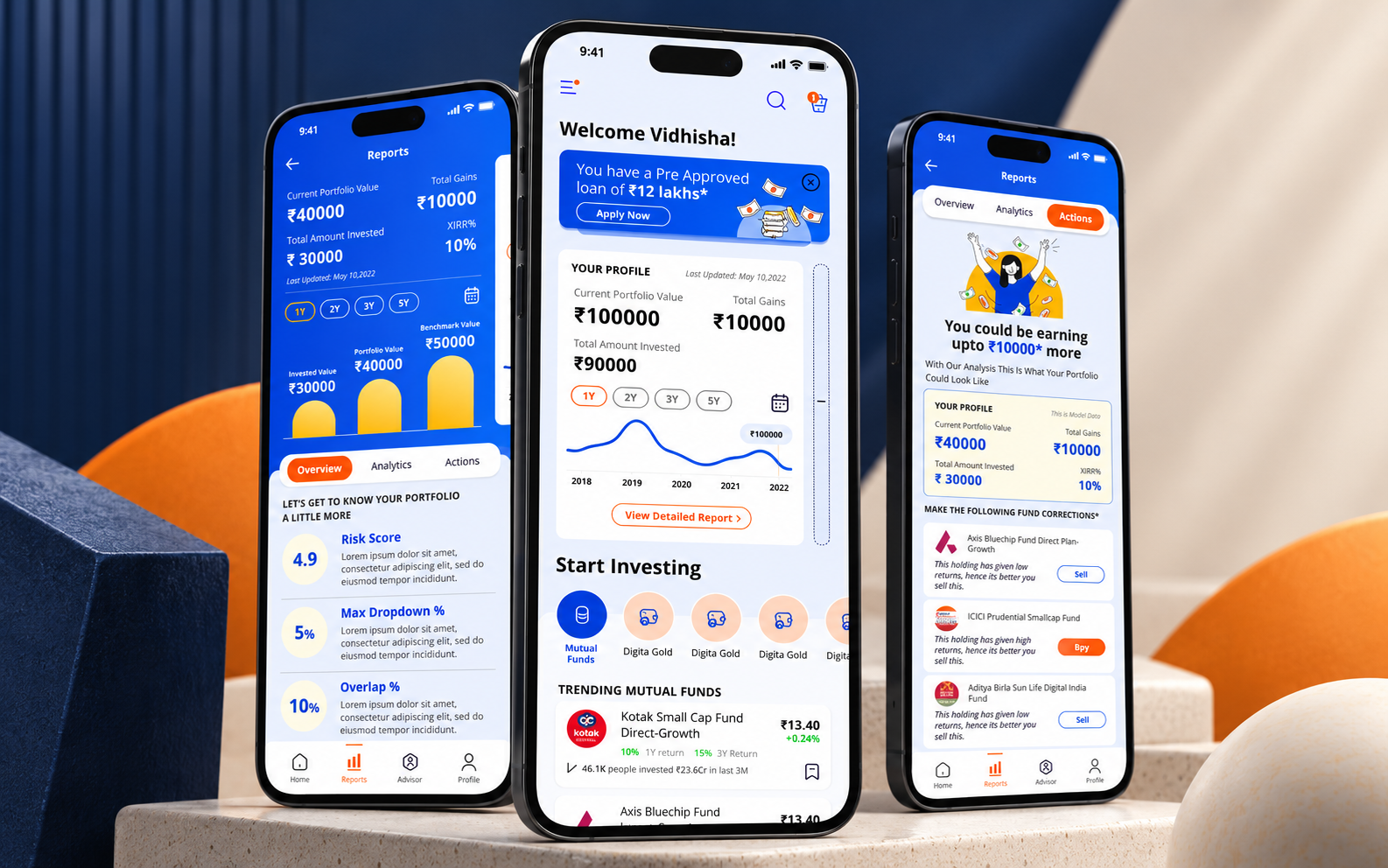 Finezzy mobile product experience